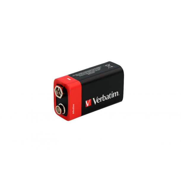 Verbatim Alkaline batteri 9V / 6LF22 1 stk