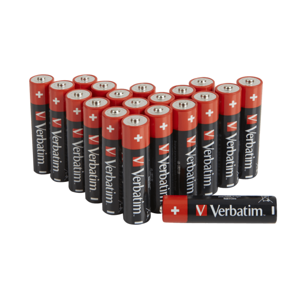 Verbatim Alkaline AA batterier (20 stk)
