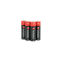 Verbatim Alkaline AA-batterier, 4 stk.