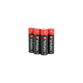 Verbatim Alkaline AA-batterier, 4 stk.