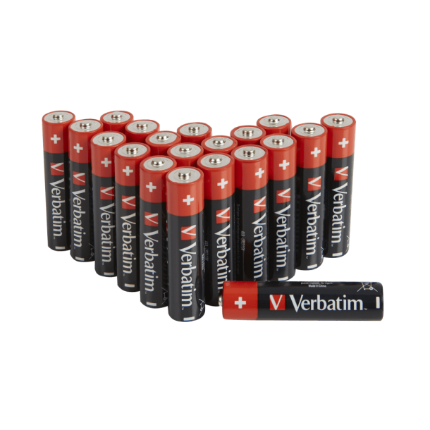 Verbatim Alkaline AAA batterier (20 stk)