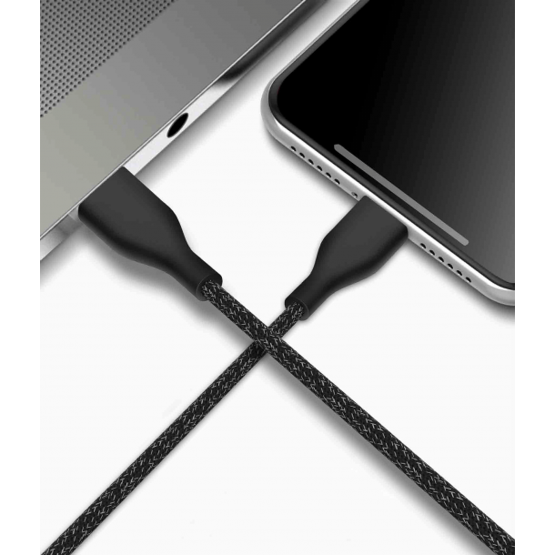 USB-C - USB-C kabel, 2 m, sort