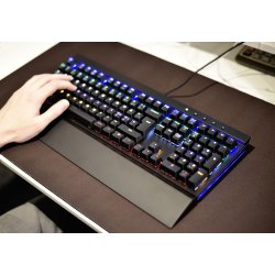 Mekanisk gaming tastatur Premium med RGB-lys, sort