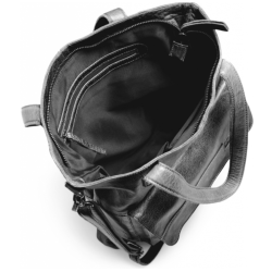 Muud Arendal Taske - Lder, Sort