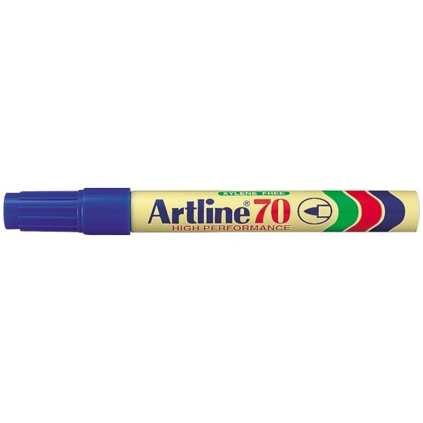 Artline Marker 70 Permanent 1,5 mm - Bl (12 stk)