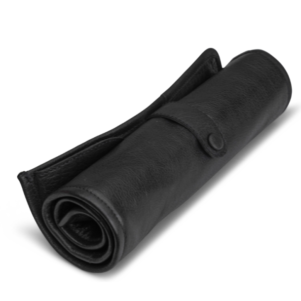 Muud Bea Etui til Strikkepinde - Lder, Sort