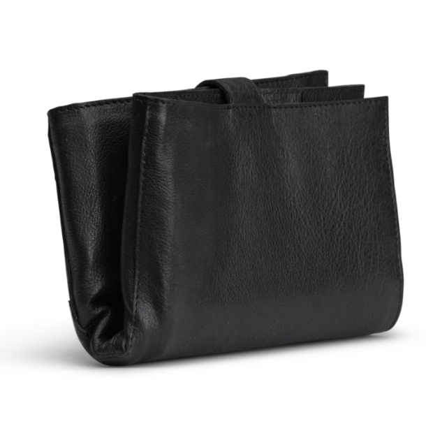 Muud Billie Multifunktion Strikkeetui - Lder, Sort