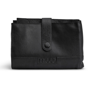 Muud Billie Multifunktion Strikkeetui - Lder, Sort