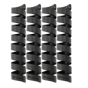 Bluelounge CableCoil ledningsholder,  4-pak, sort