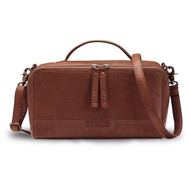 Muud Cleo Midi Taske - Lder, Rich Brown