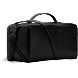 Muud Cleo Midi Taske - Lder, Sort