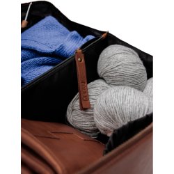 Muud Cleo Midi Taske - Lder, Rich Brown