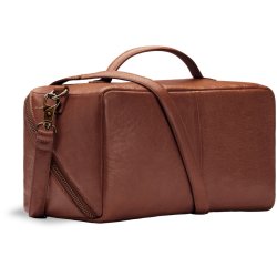 Muud Cleo Midi Taske - Lder, Rich Brown