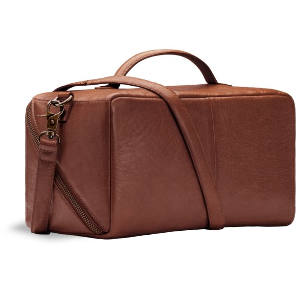 Muud Cleo Midi Taske - Lder, Rich Brown