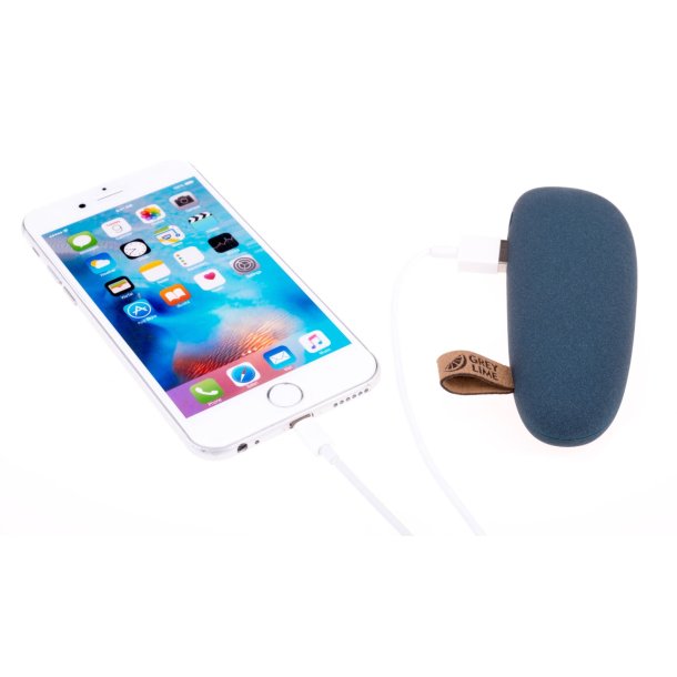 GreyLime Power Stone Powerbank 2600 mAh - Mørkeblå