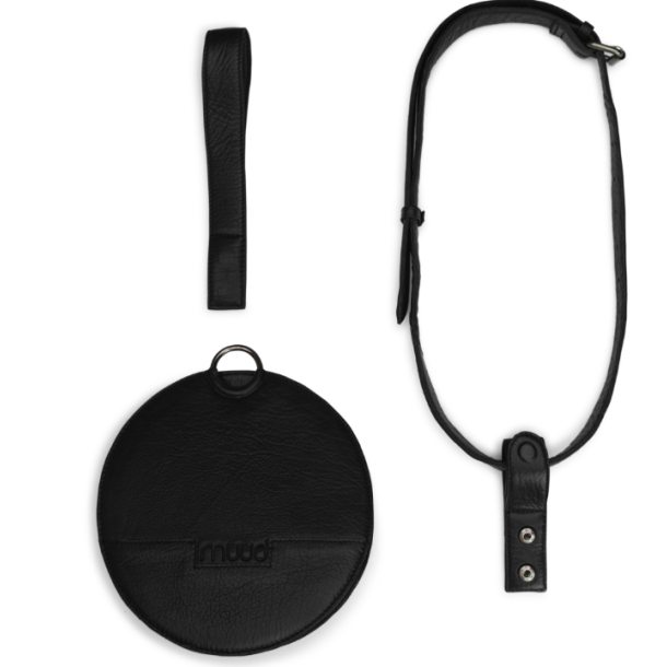 Muud Demi Bumbag - Lder, Sort