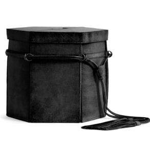 Muud Evita XL Taske - Lder, Sort