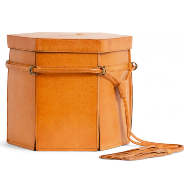 Muud Evita XL Taske - Lder, Whisky