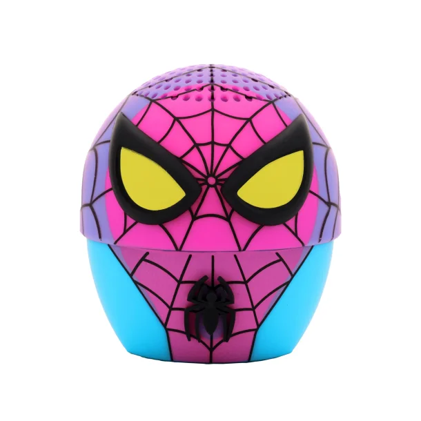 eKids Bitty Boomers Marvel-Spiderman BL Bluetooth Hjtaler, Pink