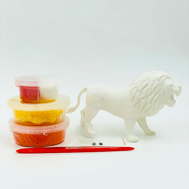 Creative Kids Foam Clay modelleringsskum - Løve, 14 g