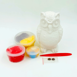 Creative Kids Foam Clay modelleringsskum - Ugle, 63g