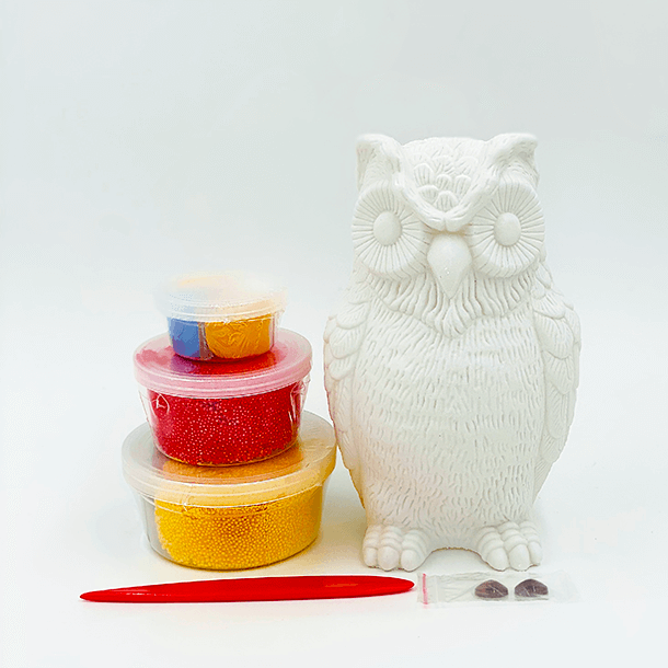 Creative Kids Foam Clay modelleringsskum - Ugle, 63g