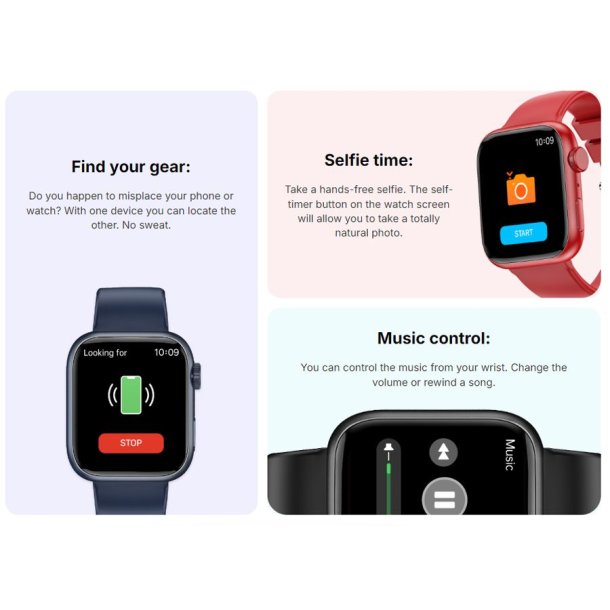 Forever IGo 3 JW-500 Smartwatch fr Barn - Svart