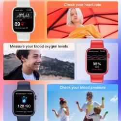 Forever IGo 3 JW-500 Smartwatch til Brn - Navy