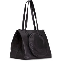 Muud Fro Shopper fr Broderi-Frvaring - Lder, Svart