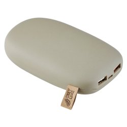 GreyLime Power Stone II 10400 mAh Powerbank - USB-C & USB-A (Beige)
