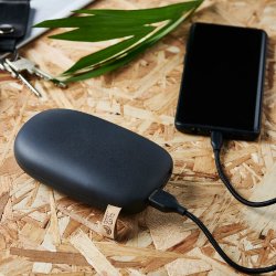 GreyLime Power Stone II 10400 mAh Powerbank - USB-C & USB-A (Sort)