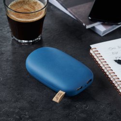 GreyLime Power Stone II 10400 mAh Powerbank - USB-C & USB-A (Blå)
