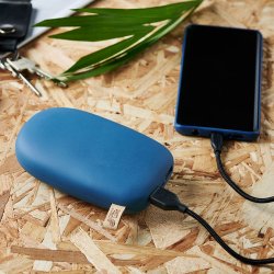 GreyLime Power Stone II 10400 mAh Powerbank - USB-C & USB-A (Blå)