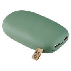 GreyLime Power Stone II 10400 mAh Powerbank - USB-C & USB-A (Grøn)