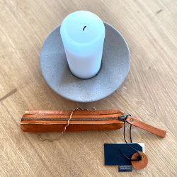 Muud Hee Etui til Hklenle/Penalhus - Lder, Whisky