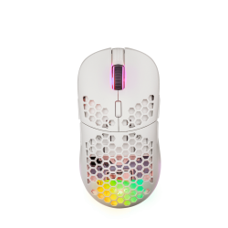 Fourze GM900 Trdls gaming mus, hvid