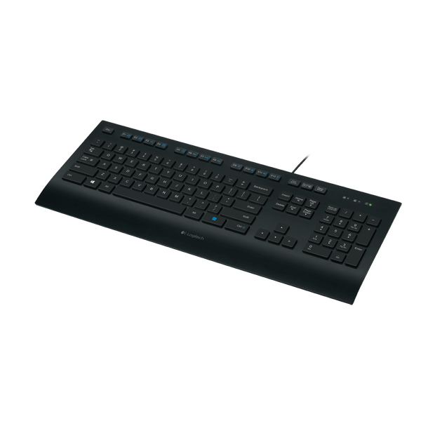 Logitech K280e Kablet Tastatur - Black