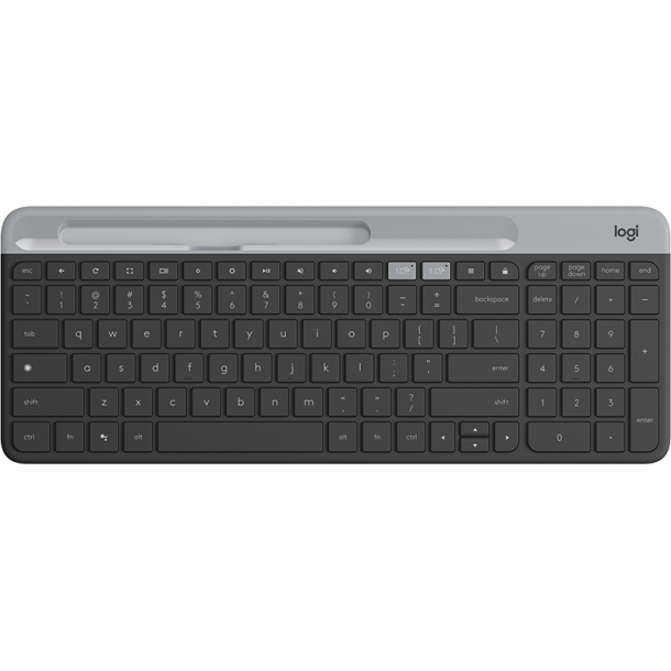 Logitech K580 Slim Multi-Device Trådløst Tastatur - Graphite