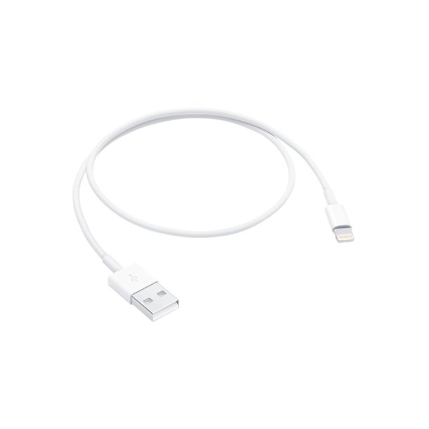 Apple Lightning til USB Cable, Hvid (0.5&#8239;m) (MW291ZM/A), original