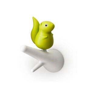 Qualy Egern Knager - st á 2 (Hvid/grn)