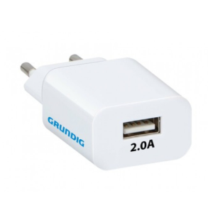 Grundig vgoplader, 230V USB 1.8A adapter