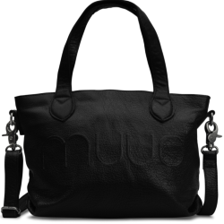 Muud Laura Mini Taske - Lder, Sort