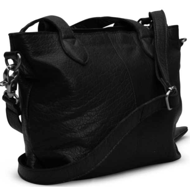 Muud Laura Mini Taske - Lder, Sort