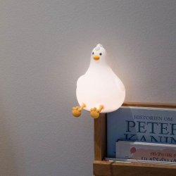 Lippa Kyckling Nattlampa med Batteri och Timer