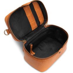Muud Lexi Mini Taske/Toilettaske - Lder, Whisky