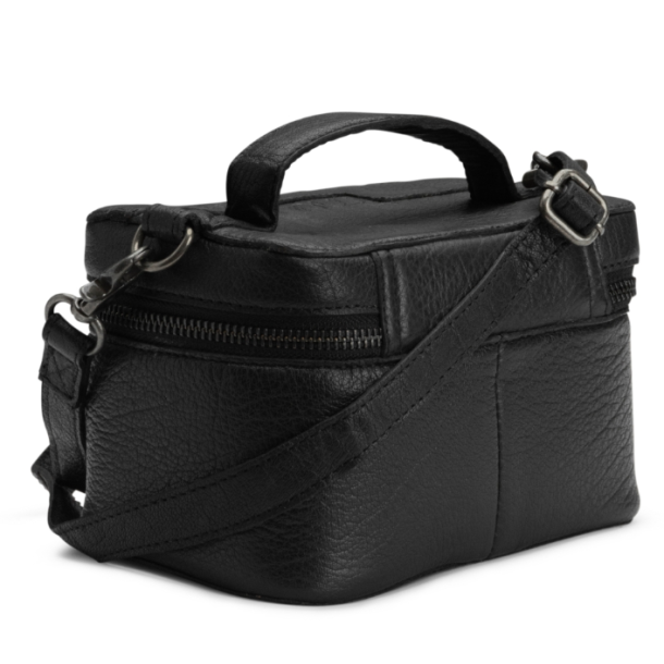 Muud Lexi Mini Taske/Toilettaske - Lder, Sort