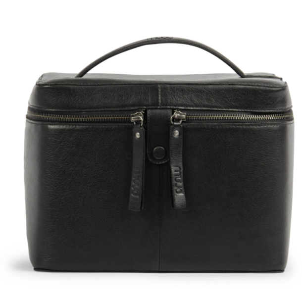 Muud Lexi Taske/Toilettaske - Lder, Sort