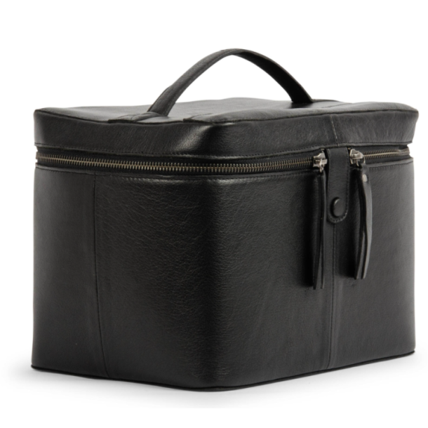 Muud Lexi Taske/Toilettaske - Lder, Sort