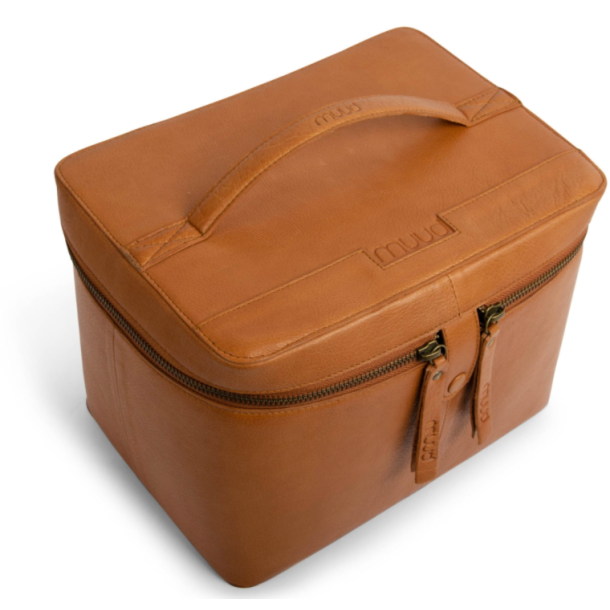 Muud Lexi Taske/Toilettaske - Lder, Whisky