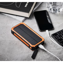Lippa 20.000 mAh Foldbar 7W Solcelle Powerbank